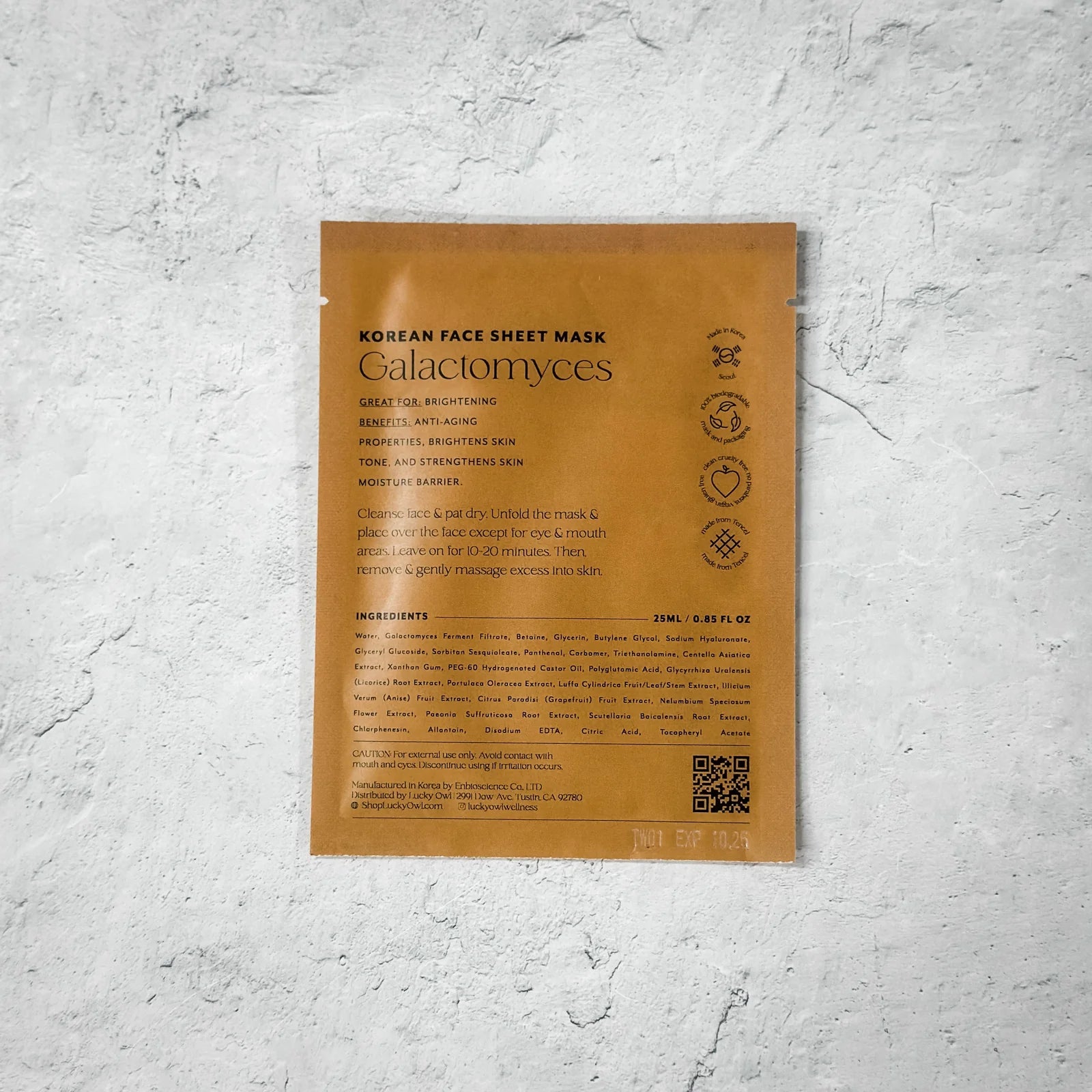 The "Mommy, Let's Cuddle!" face sheet mask by Sonia's Vokalized Kreations features benefits like brightening and nourishing with galactomyces—ideal for a quick pampering while your little one enjoys their Baby Hair Brush Set.