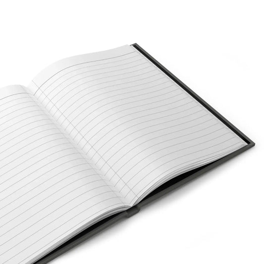 Open the Male Journal by Sonia's Vokalized Kreations, featuring lined pages on a white background, perfect for personal growth reflections.