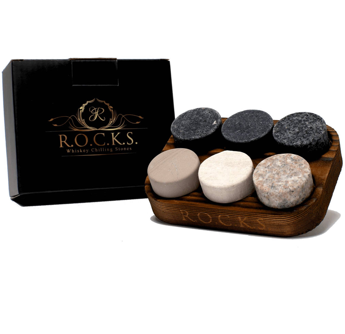 The Original Rocks Whiskey Chilling Stones