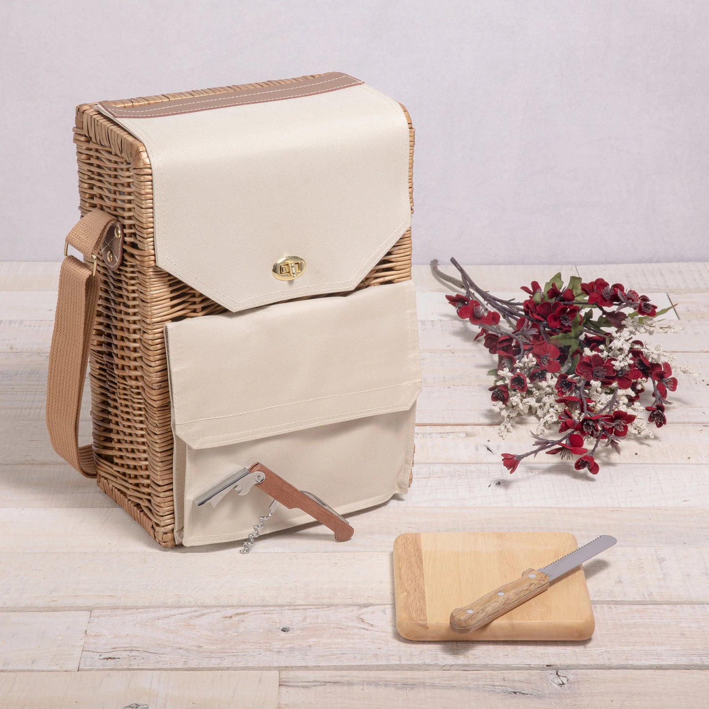 Wine & Cheese Picnic Basket
