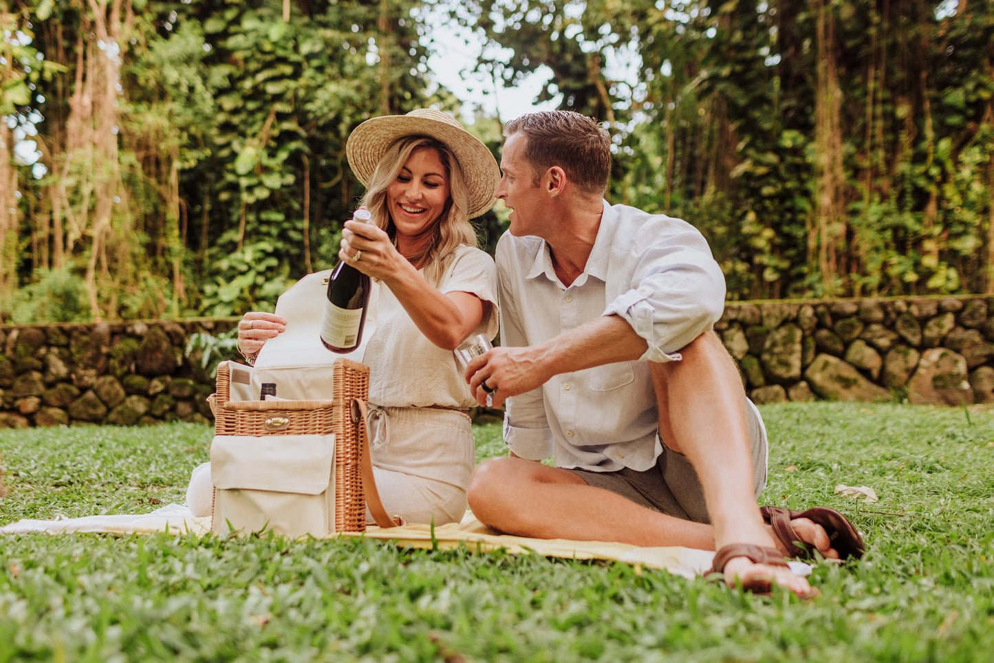 Wine & Cheese Picnic Basket