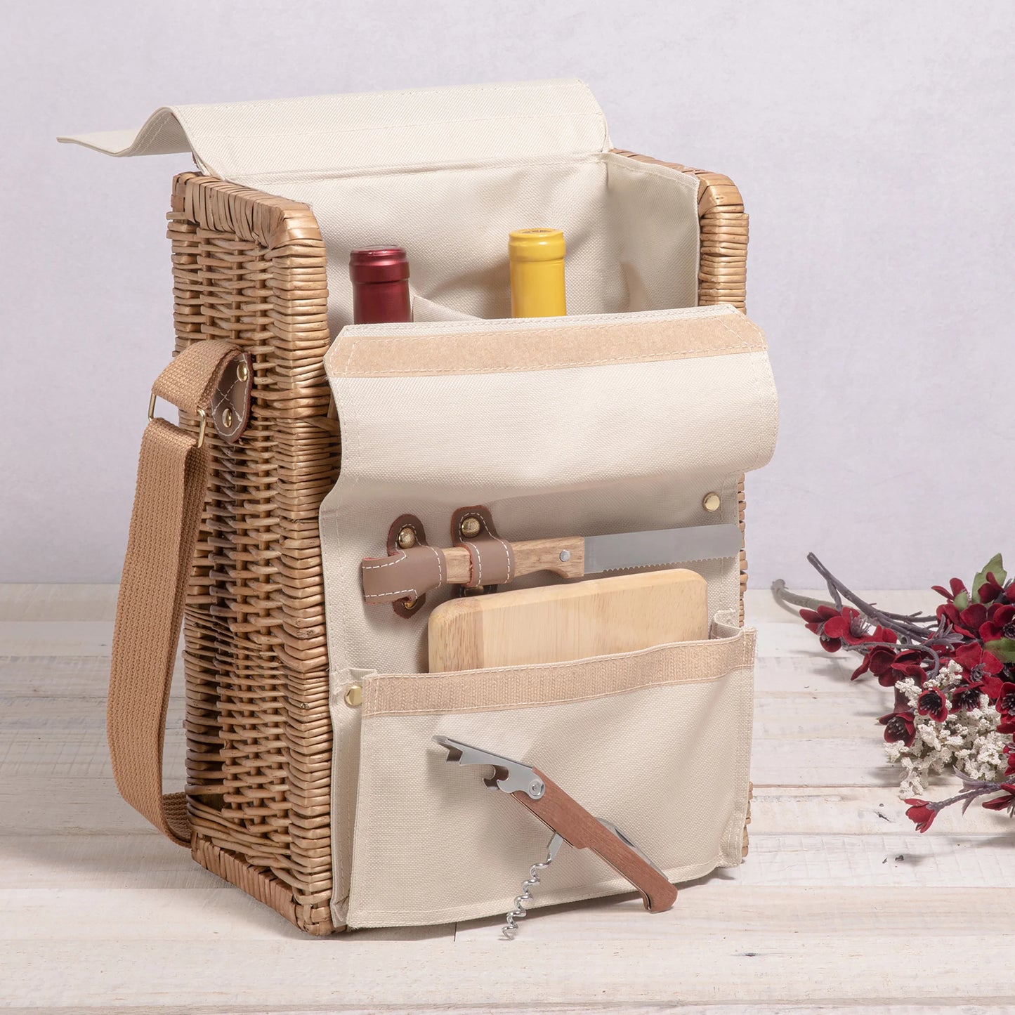 Wine & Cheese Picnic Basket