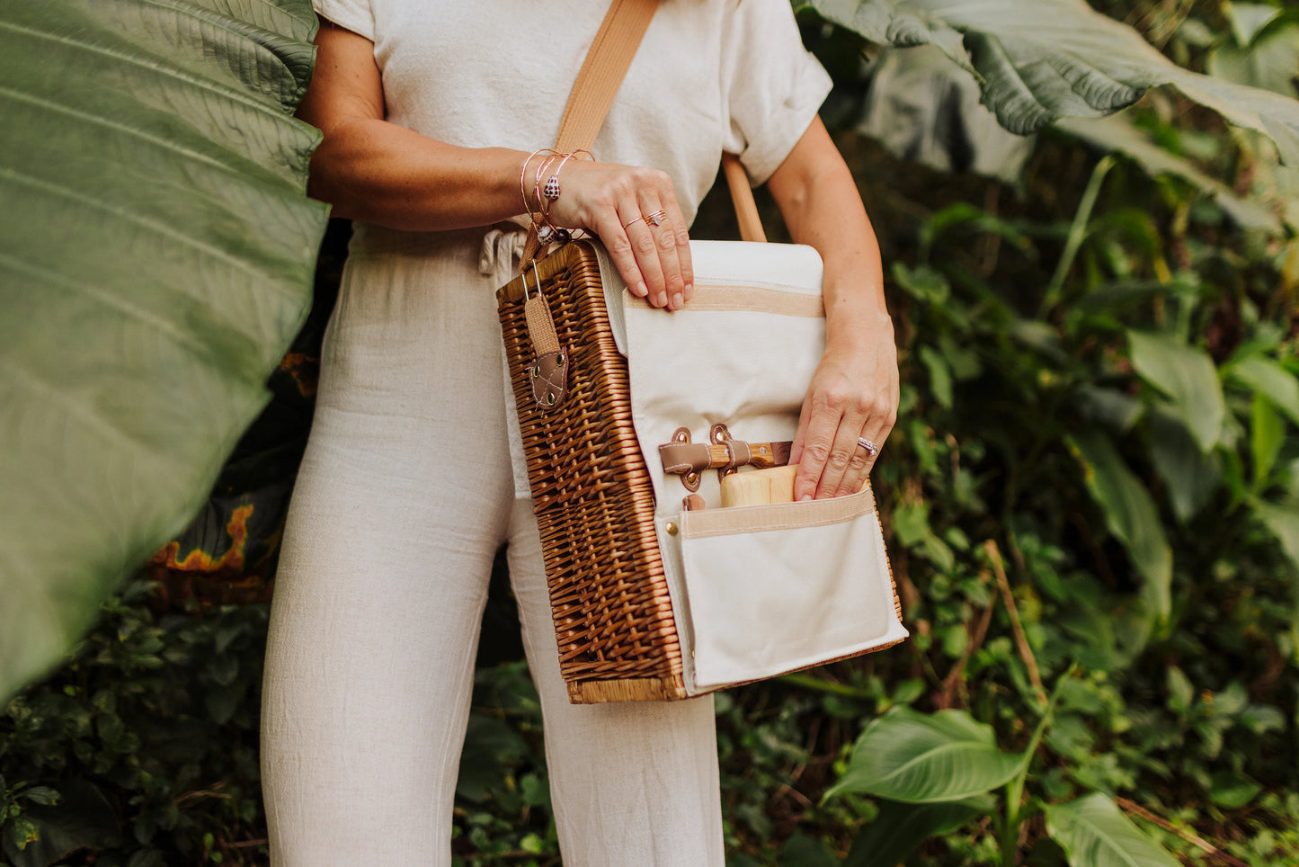 Wine & Cheese Picnic Basket