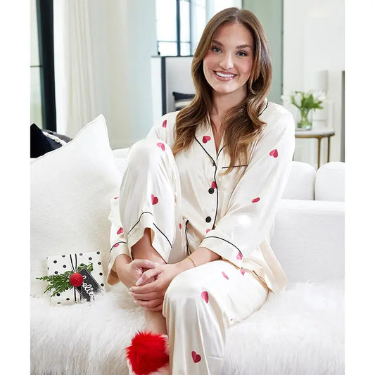 Hearts - Full-Length Pj Sets