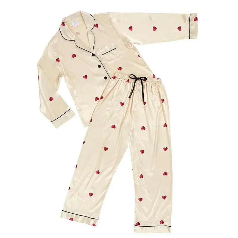 Hearts - Full-Length Pj Sets