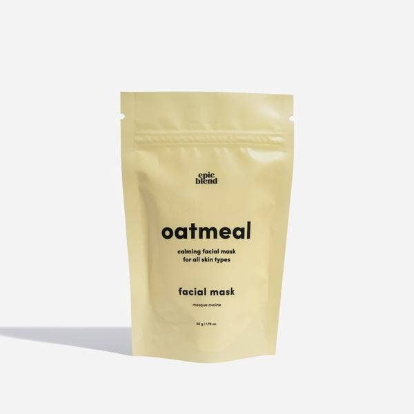 Oatmeal Facial Mask Packaging