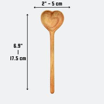 The Let's Brunch Kitchen Housewarming Gift Box by Sonia's Vokalized Kreations features a 17.5 x 5 cm heart-shaped wooden spoon—ideal for cozy mornings or as a charming brunch gift.
